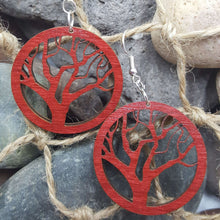 Load image into Gallery viewer, "Tree of Life" Style 2 Dangle Earrings
