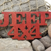 Load image into Gallery viewer, "JEEP 4X4" Wall Hanging or Craft Decor