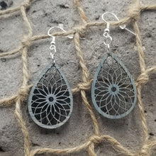 Load image into Gallery viewer, Boho "Sunflower" Teardrop Dangle Earrings