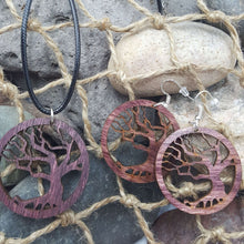 Load image into Gallery viewer, "Tree of Life - In the Breeze" Earrings & Necklace Set