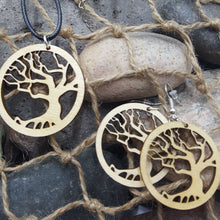 Load image into Gallery viewer, "Tree of Life - In the Breeze" Earrings & Necklace Set
