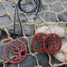 Load image into Gallery viewer, "Tree of Life - In the Breeze" Earrings & Necklace Set
