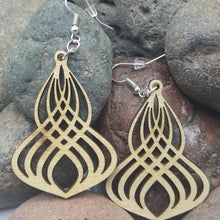 Load image into Gallery viewer, "Twisted Bell" Boho Dangle Earrings