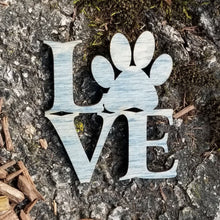 Load image into Gallery viewer, &quot;Love with Paw Print&quot; Refrigerator Magnet - USA
