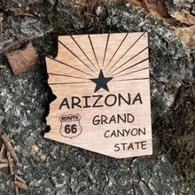 Load image into Gallery viewer, &quot;State of Arizona&quot; Refrigerator Magnet - USA
