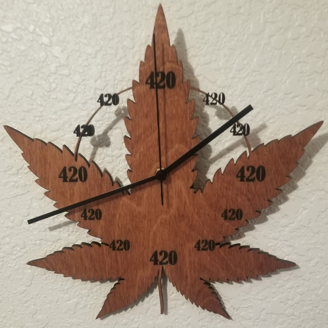 420 Anytime Clock - Features  420 ALL THE TIME