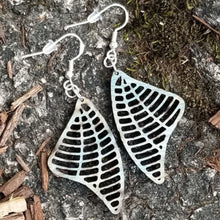 Load image into Gallery viewer, &quot;Web Wings&quot; Style  Boho Dangle Wood Earrings
