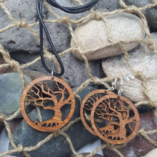 Load image into Gallery viewer, &quot;Tree of Life - In the Breeze&quot; Earrings &amp; Necklace Set
