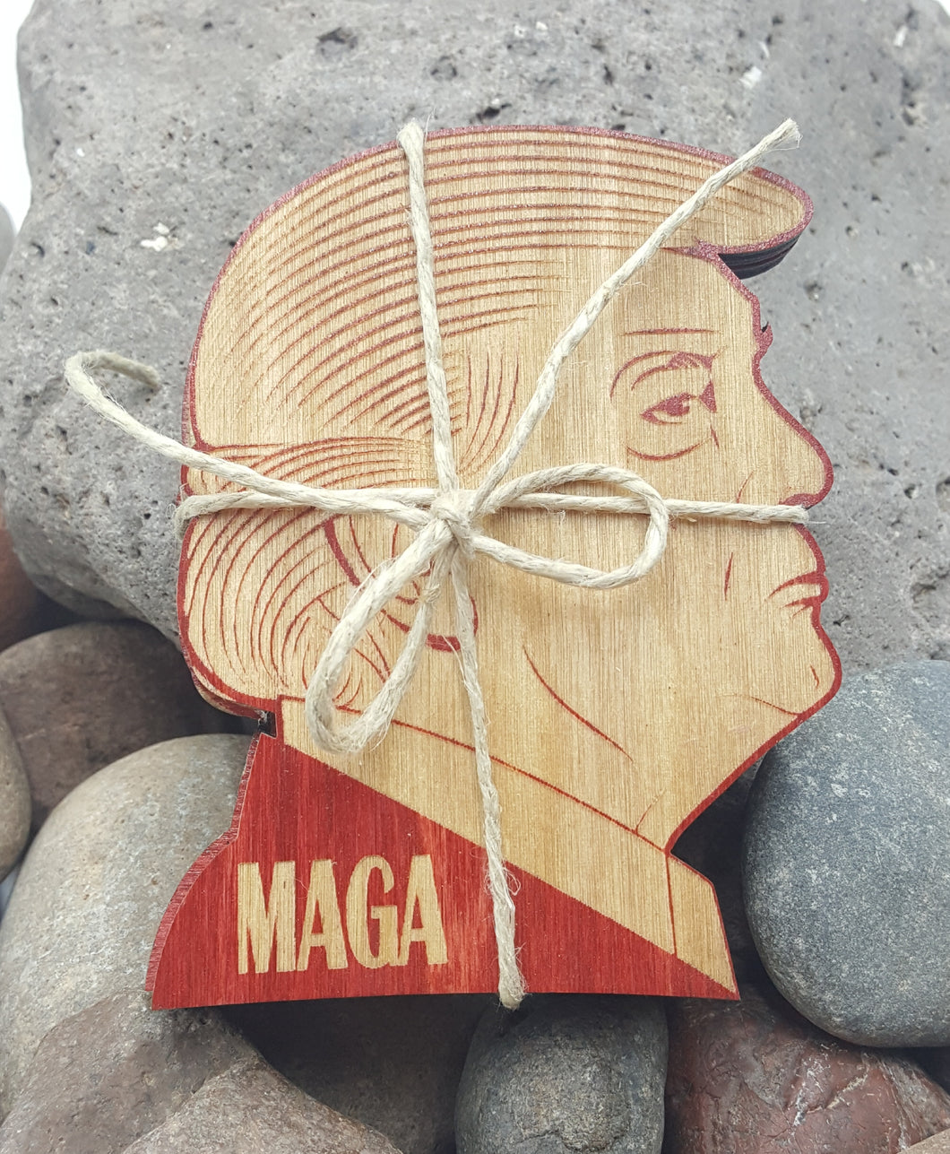 Donald Trump MAGA Table Novelty Gift Coasters