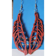 Load image into Gallery viewer, &quot;Feather&quot; Dangle Earrings Large Boho

