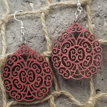 Load image into Gallery viewer, &quot;Filigree Medallion&quot; Style Dangle Earrings
