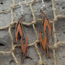 Load image into Gallery viewer, &quot;Long Curves&quot; Dangle Style Earrings
