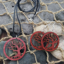 Load image into Gallery viewer, &quot;Tree of Life - In the Breeze&quot; Earrings &amp; Necklace Set
